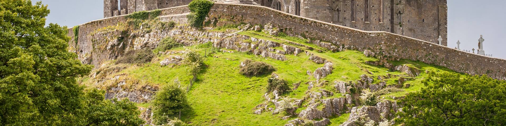 Rock of Cashel, Castle on the hill in Tipperary, Ireland