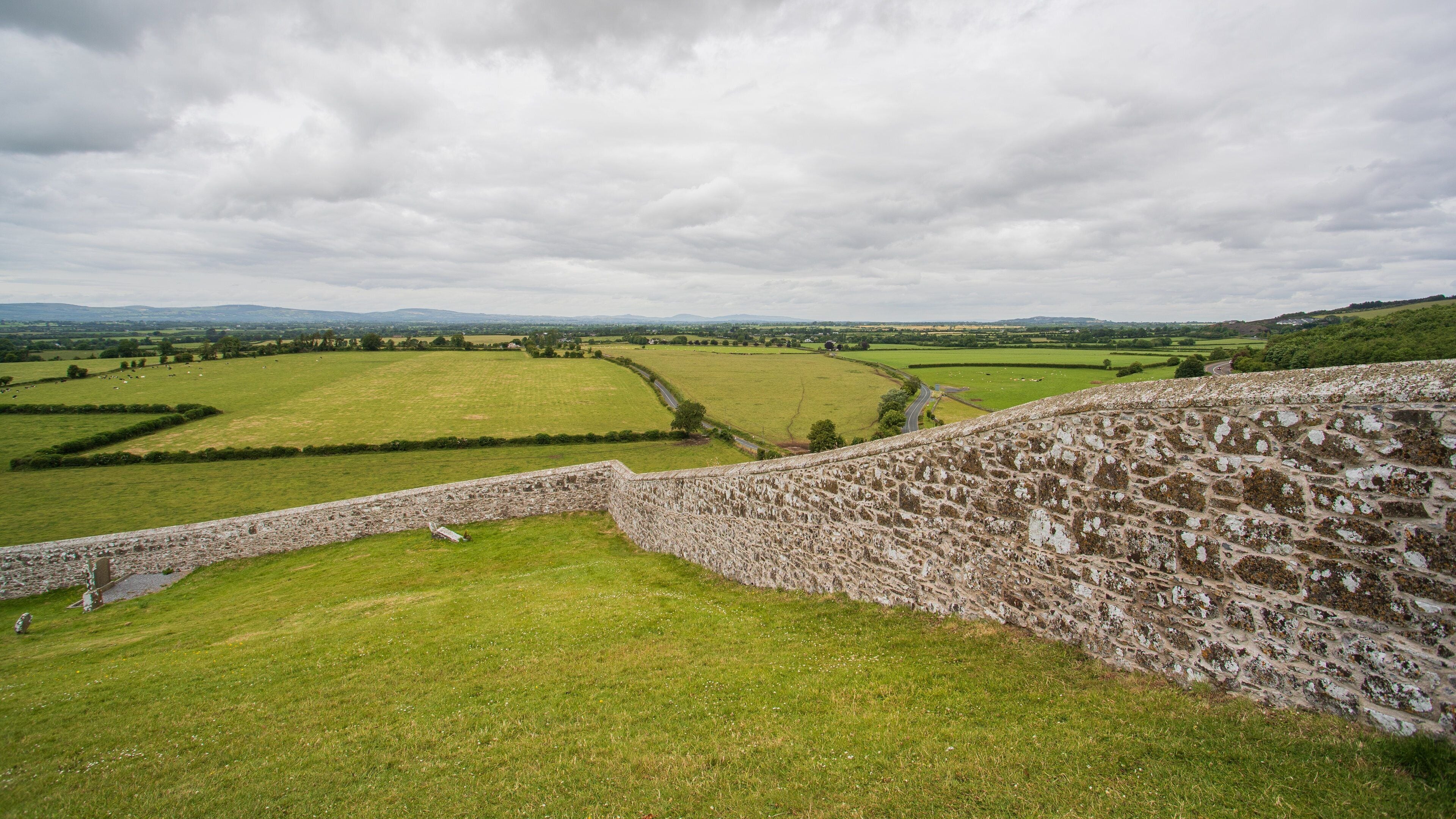 Rock of Cashel featuring landscape views and tranquil scenes