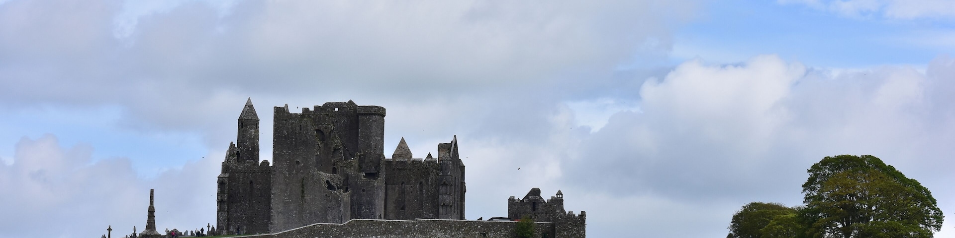 Rock of Cashel , Co.Tipperary , Ireland
It's like castle in the sky.