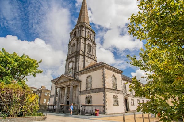 Christ Church Cathedral which includes a church or cathedral and heritage architecture