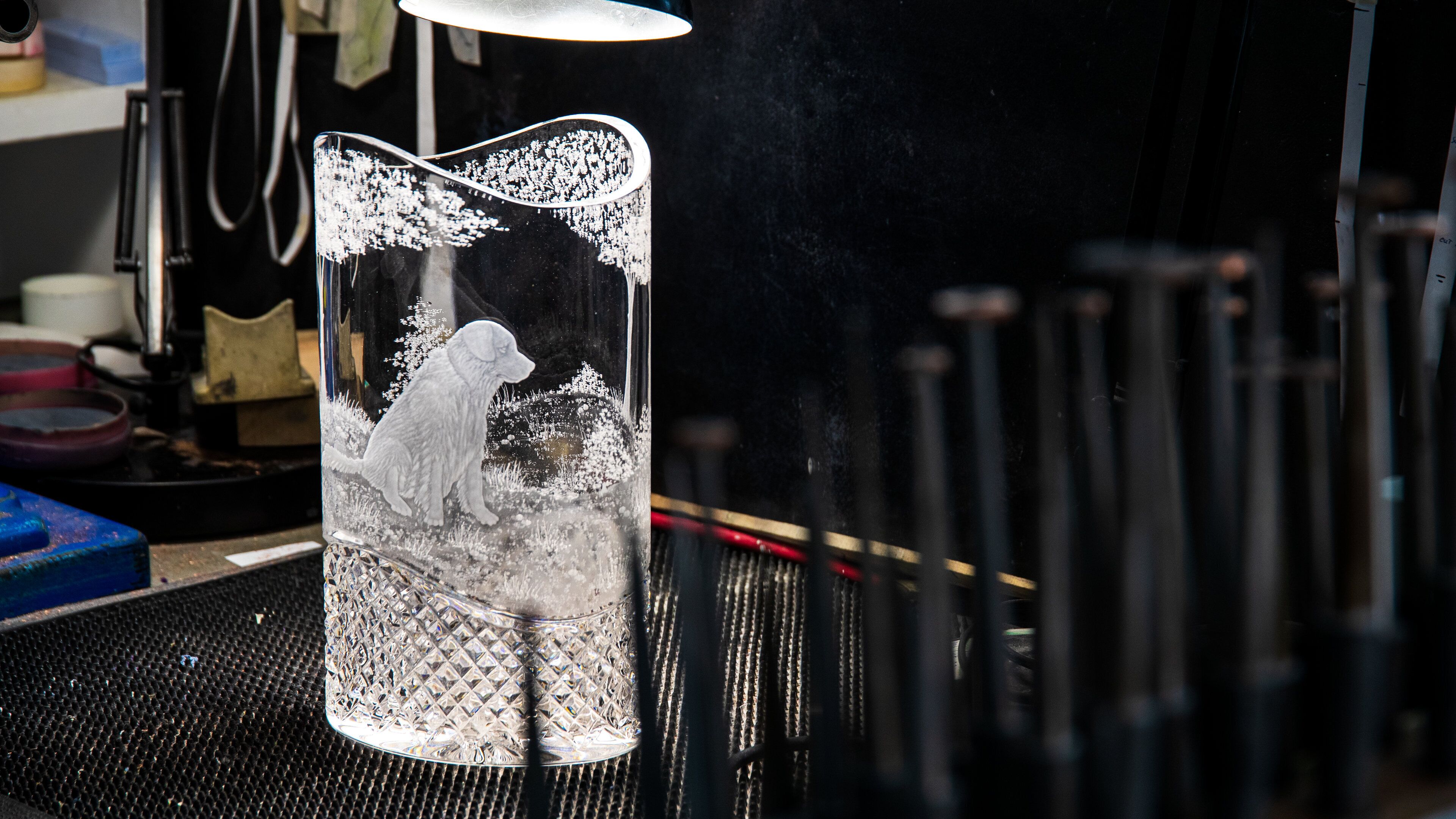 Waterford Crystal Factory featuring art