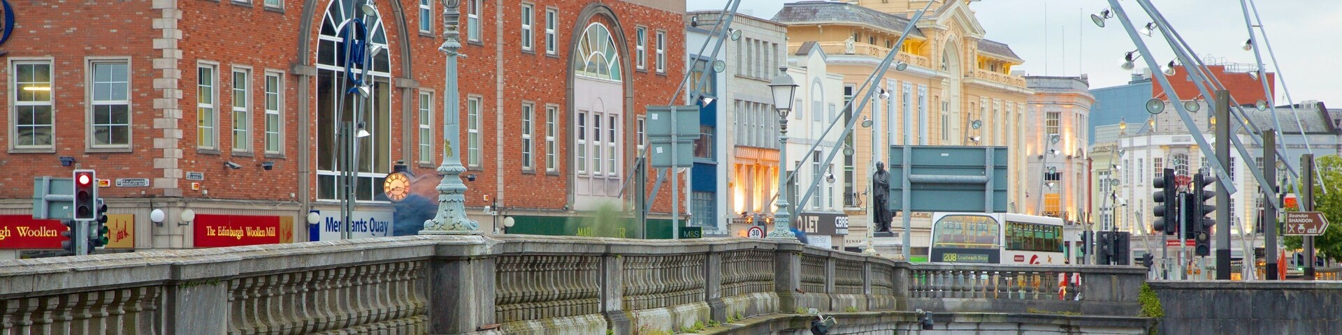 St. Patrick\'s Bridge ofreciendo arquitectura patrimonial, un puente y elementos patrimoniales
