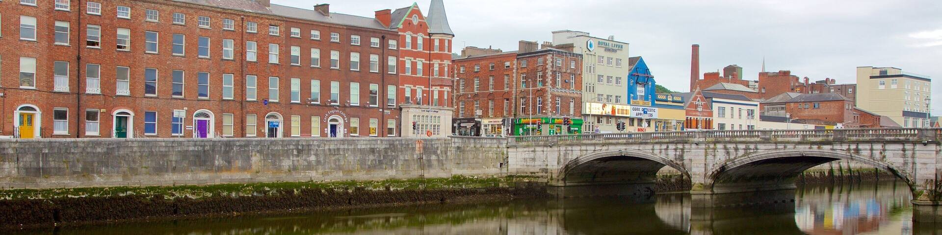 St. Patrick\'s Bridge showing heritage elements, a river or creek and a bridge