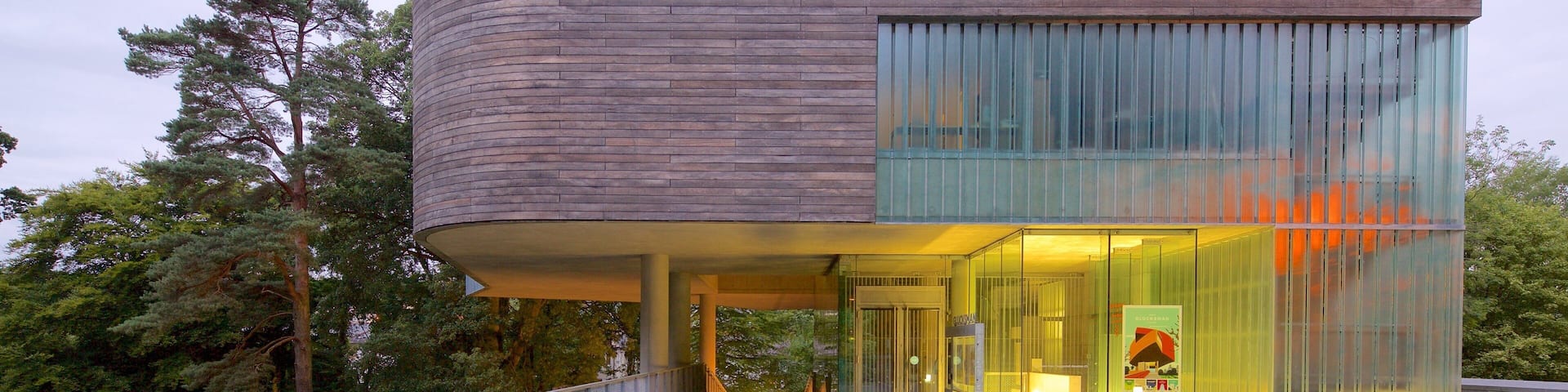 Glucksman Gallery which includes modern architecture