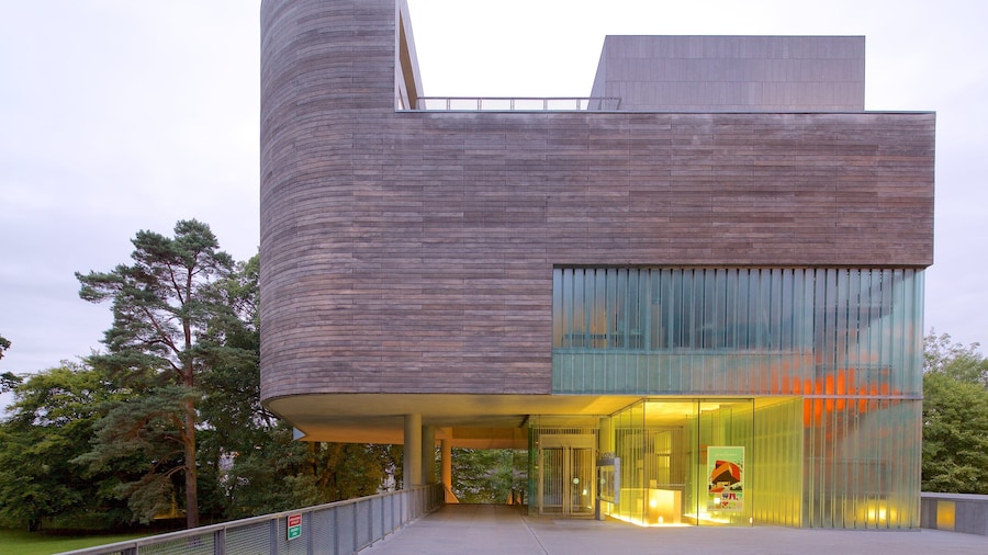 Glucksman Gallery which includes modern architecture