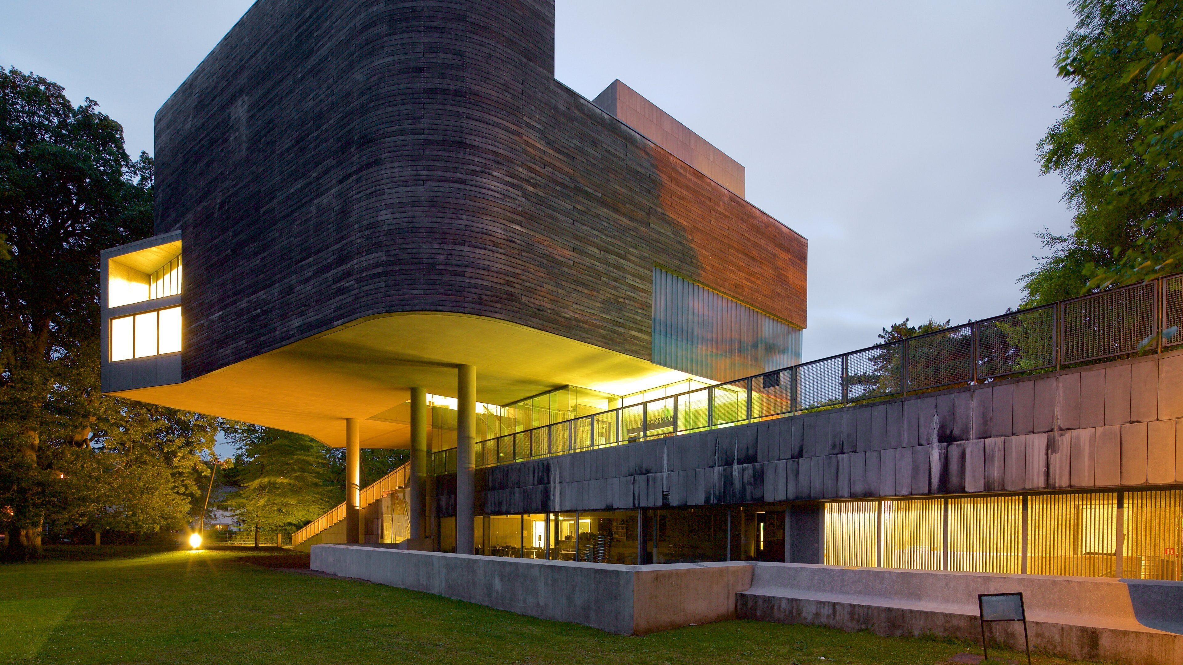 Glucksman Gallery which includes modern architecture