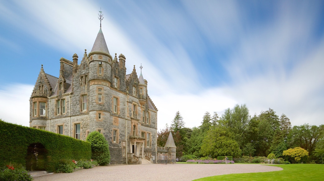 Blarney Castle som inkluderer historisk arkitektur, kulturarv og palass