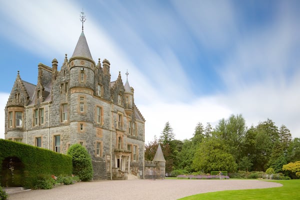 Blarney Castle welches beinhaltet historische Architektur, Burg und Geschichtliches