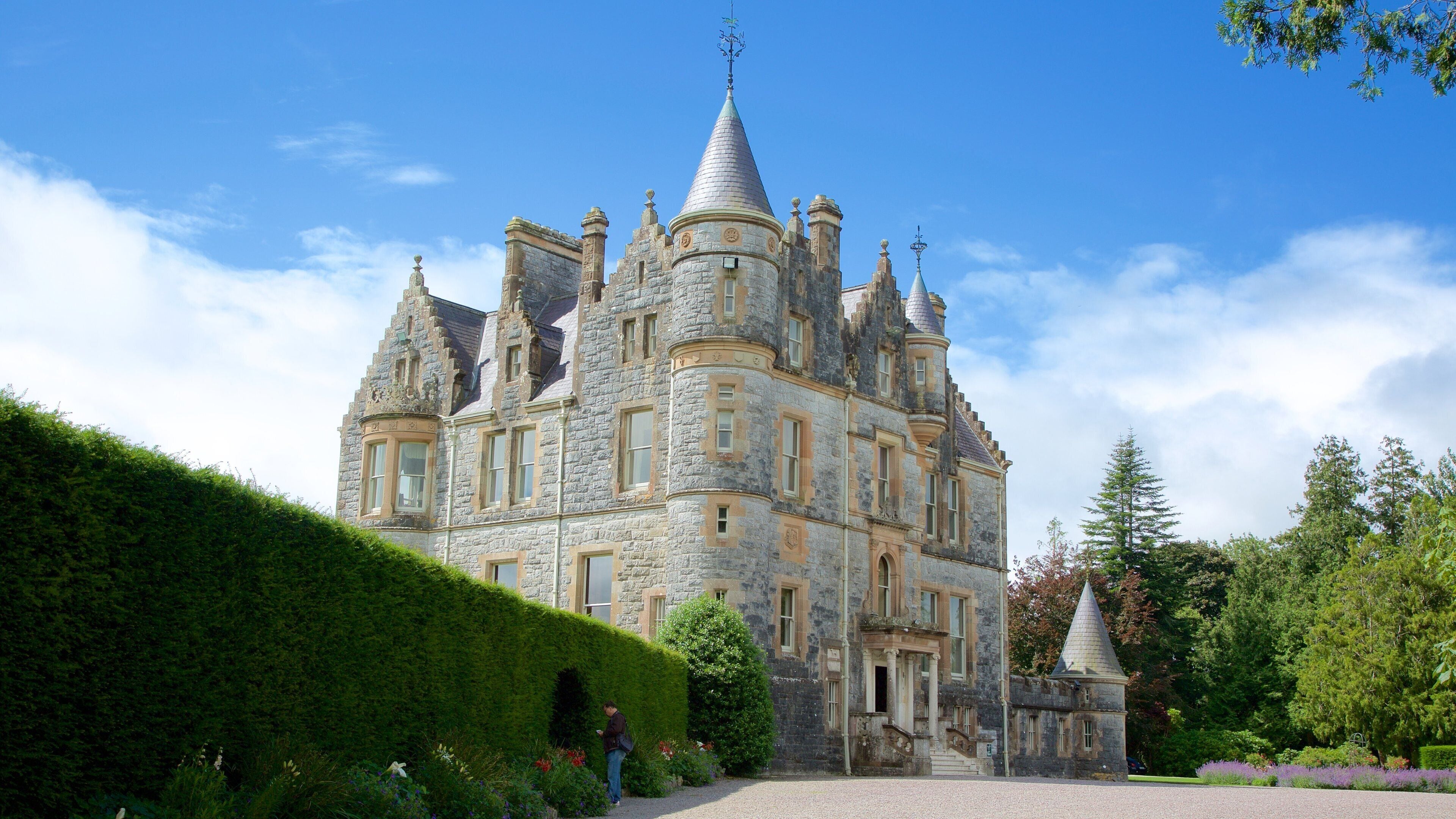 Blarney Castle featuring heritage architecture, heritage elements and a castle