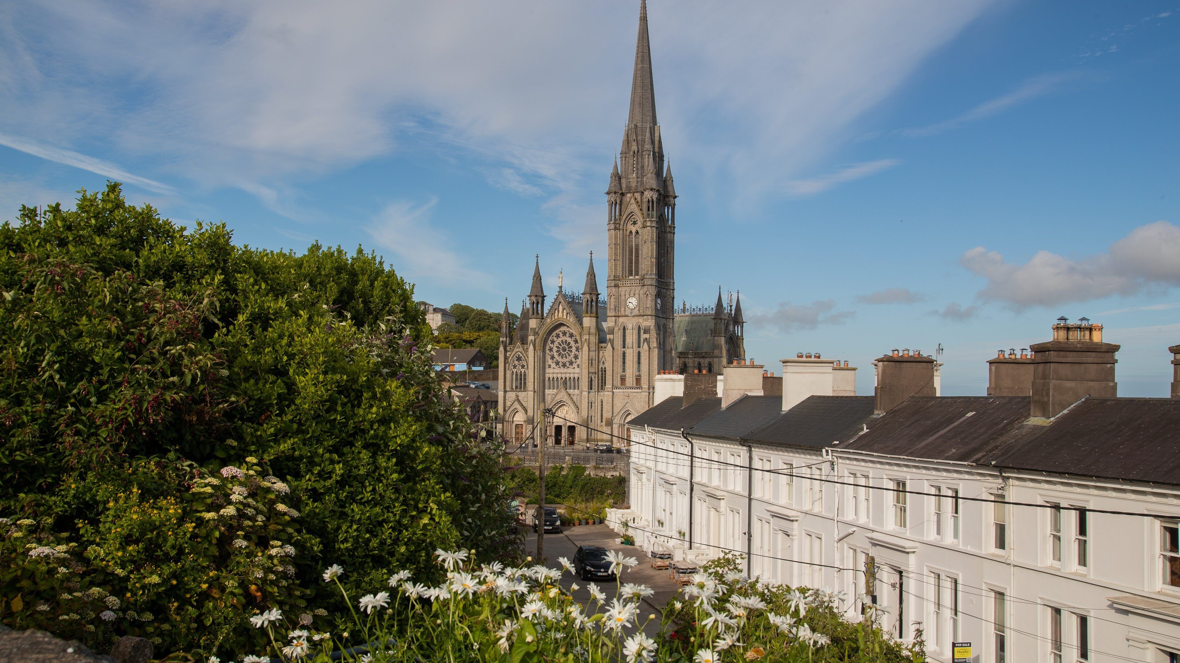 Cobh Cathedral which includes a church or cathedral and heritage architecture