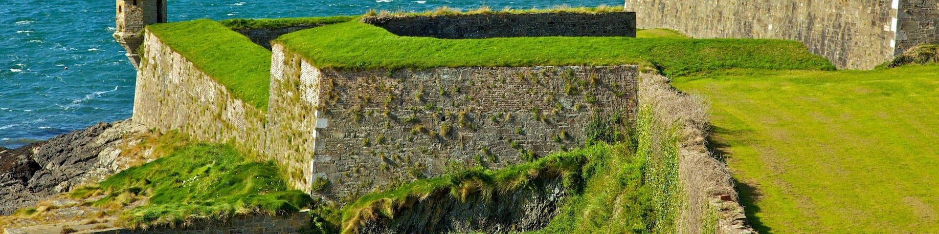 Cork featuring a coastal town, rocky coastline and landscape views
