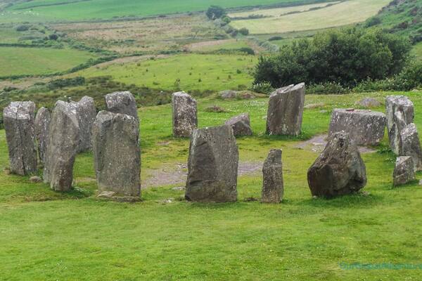 Stone Circle dating from 1100BC...