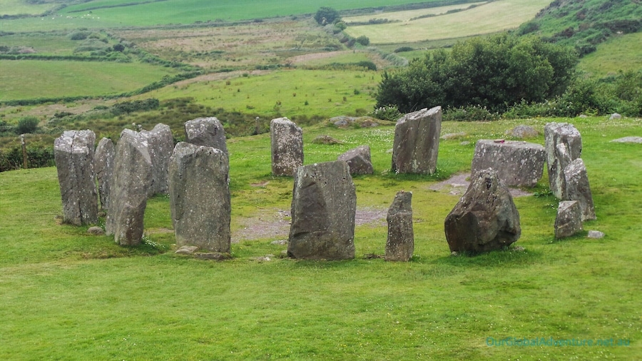 Stone Circle dating from 1100BC...