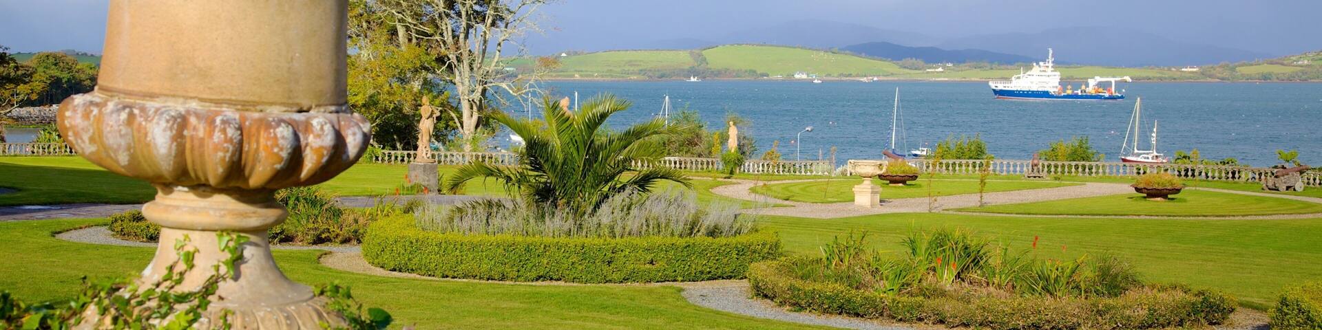 Bantry House and Garden featuring a castle and a garden