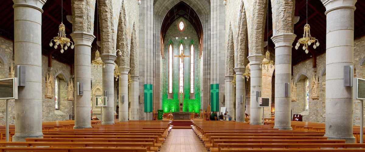 Killarney Cathedral showing heritage elements, heritage architecture and a church or cathedral