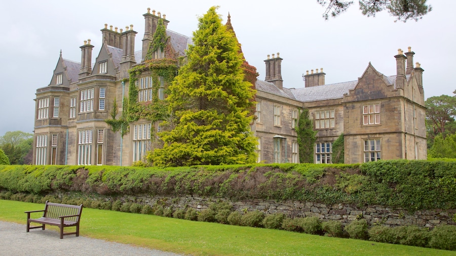 Muckross House which includes chateau or palace, heritage architecture and heritage elements