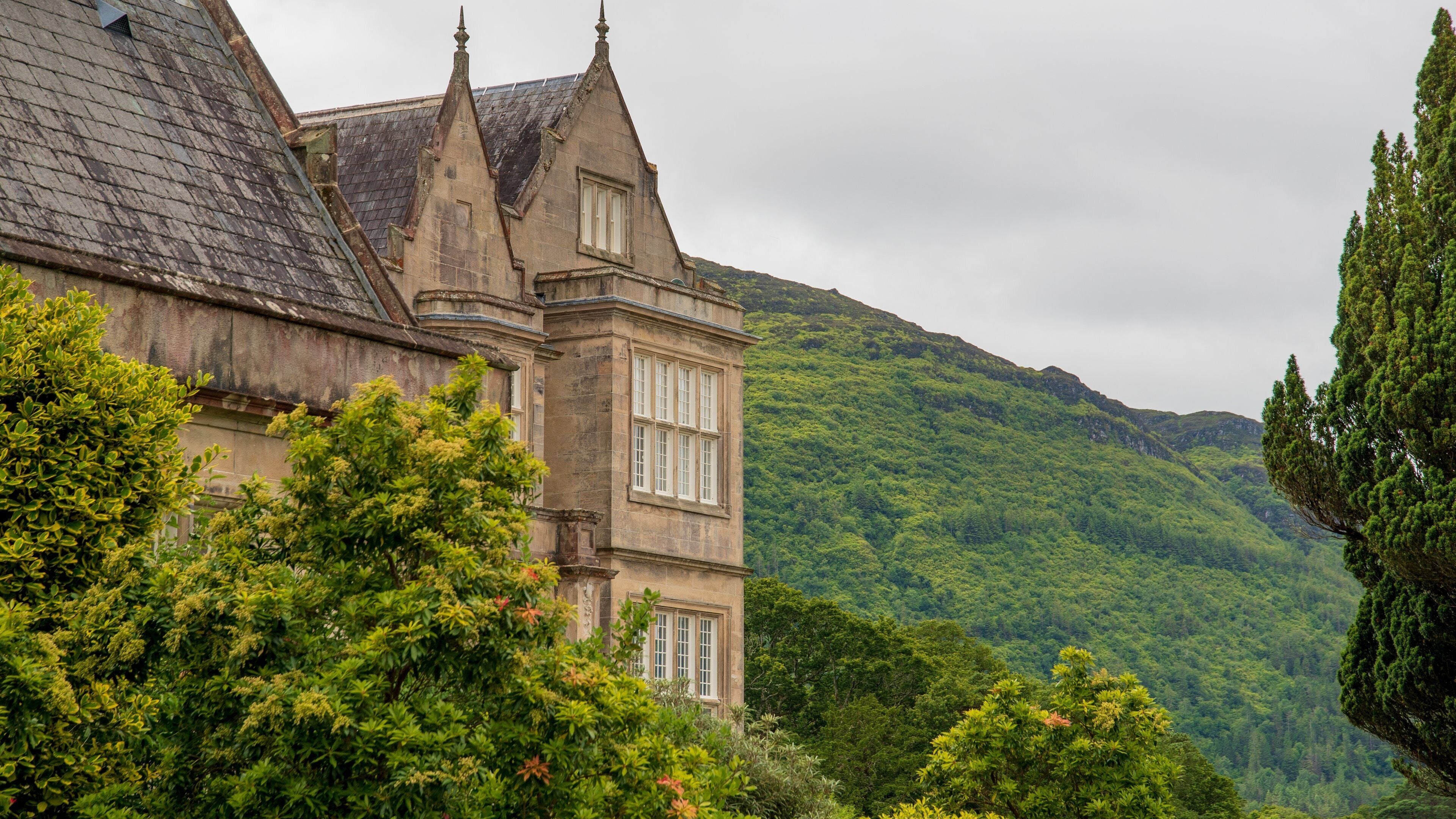 Muckross House showing tranquil scenes and heritage architecture
