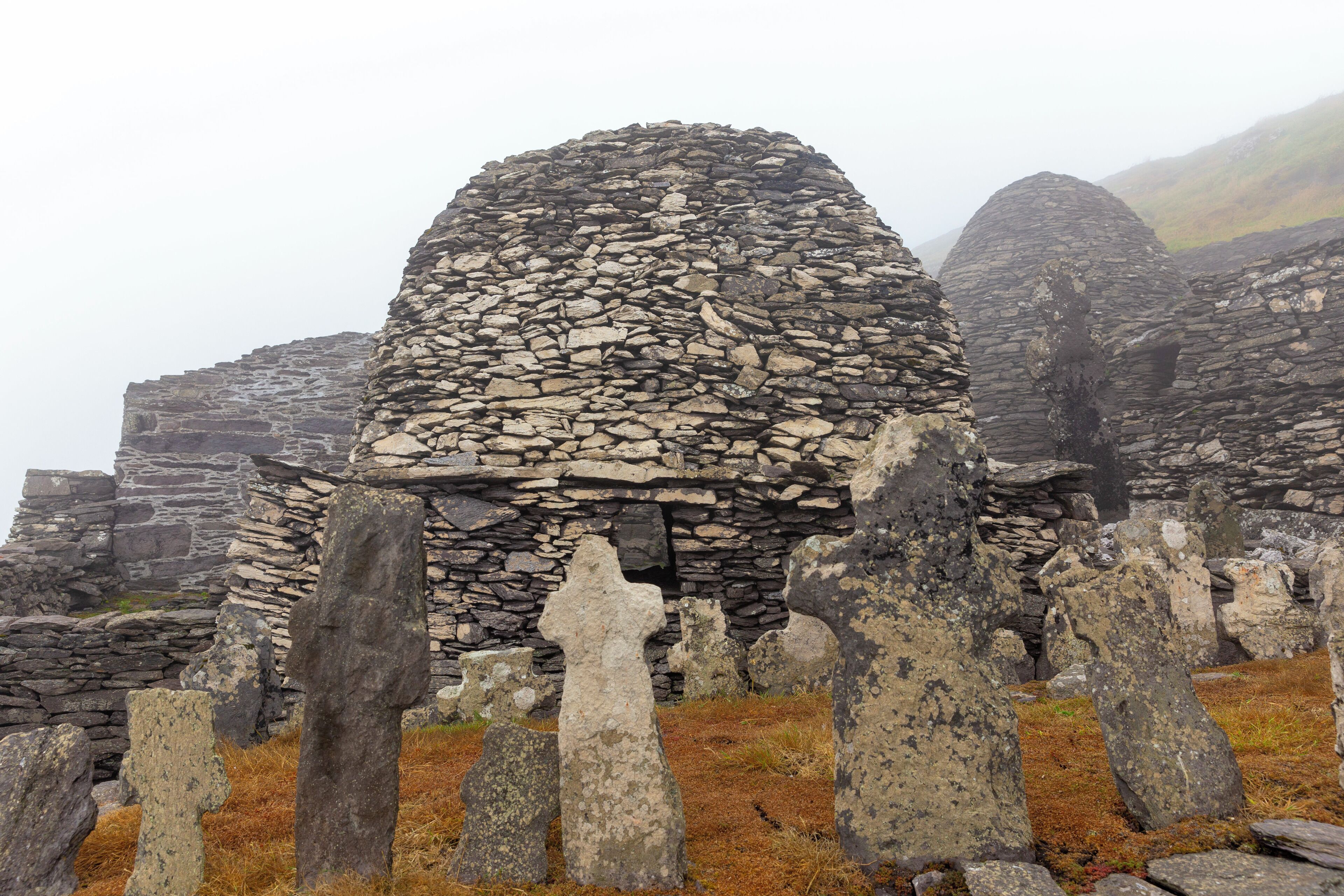 Skellig Michael is an island off the coast of Portmagee, made famous recently as a filming location in the newest Star Wars trilogy. This sea crag rises 700 feet above the Atlantic and is home to a series of monastic beehive huts that housed Christian monks from the 7th to 12th centuries. Almost entirely cut off from civilization, it’s amazing to think what life must have been like for the hermit monks that inhabited this island a thousand years ago. #History