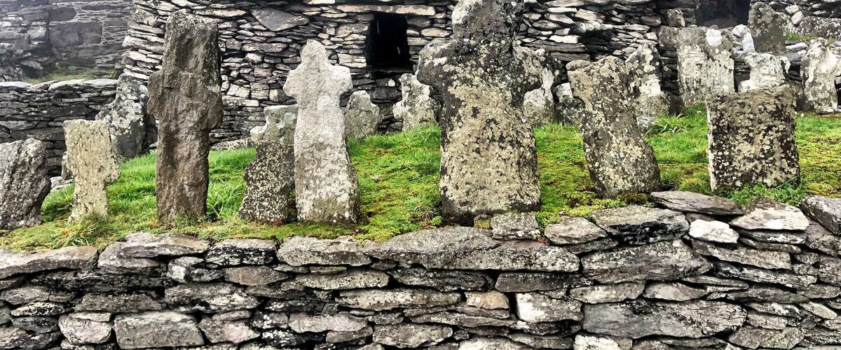 The church at the monastery on the top of Skellig Michael in Ireland. There were 13 monks at a time living on the island in the 9th-10th centuries, and they lived here for 600 years. #adventure photo contest #ireland