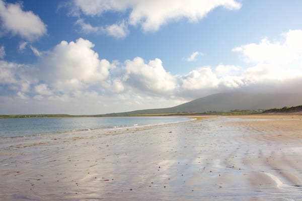 Ventry Beach featuring tranquil scenes and a sandy beach