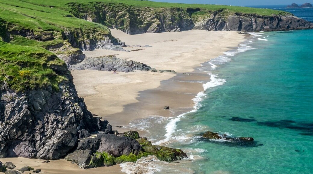 Beautiful unspoilt and home to seal, wildlife, and two donkeys. Take a 30 minute boat with Blasket Island Ferries. Spend a full day, hike the island and enjoy a relaxing coffee amid spectacular scenery.