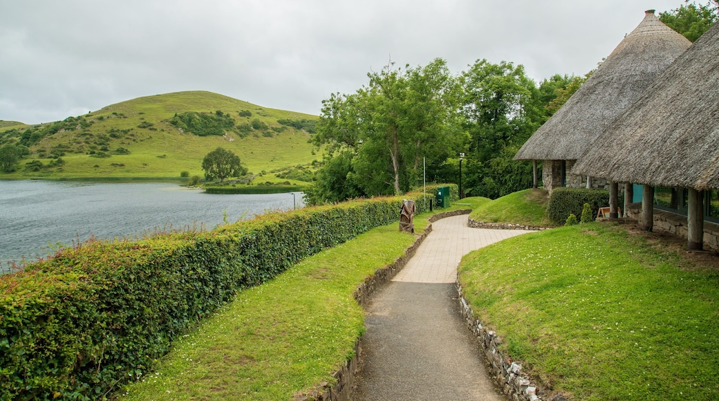 Lough Gur featuring a garden and a lake or waterhole