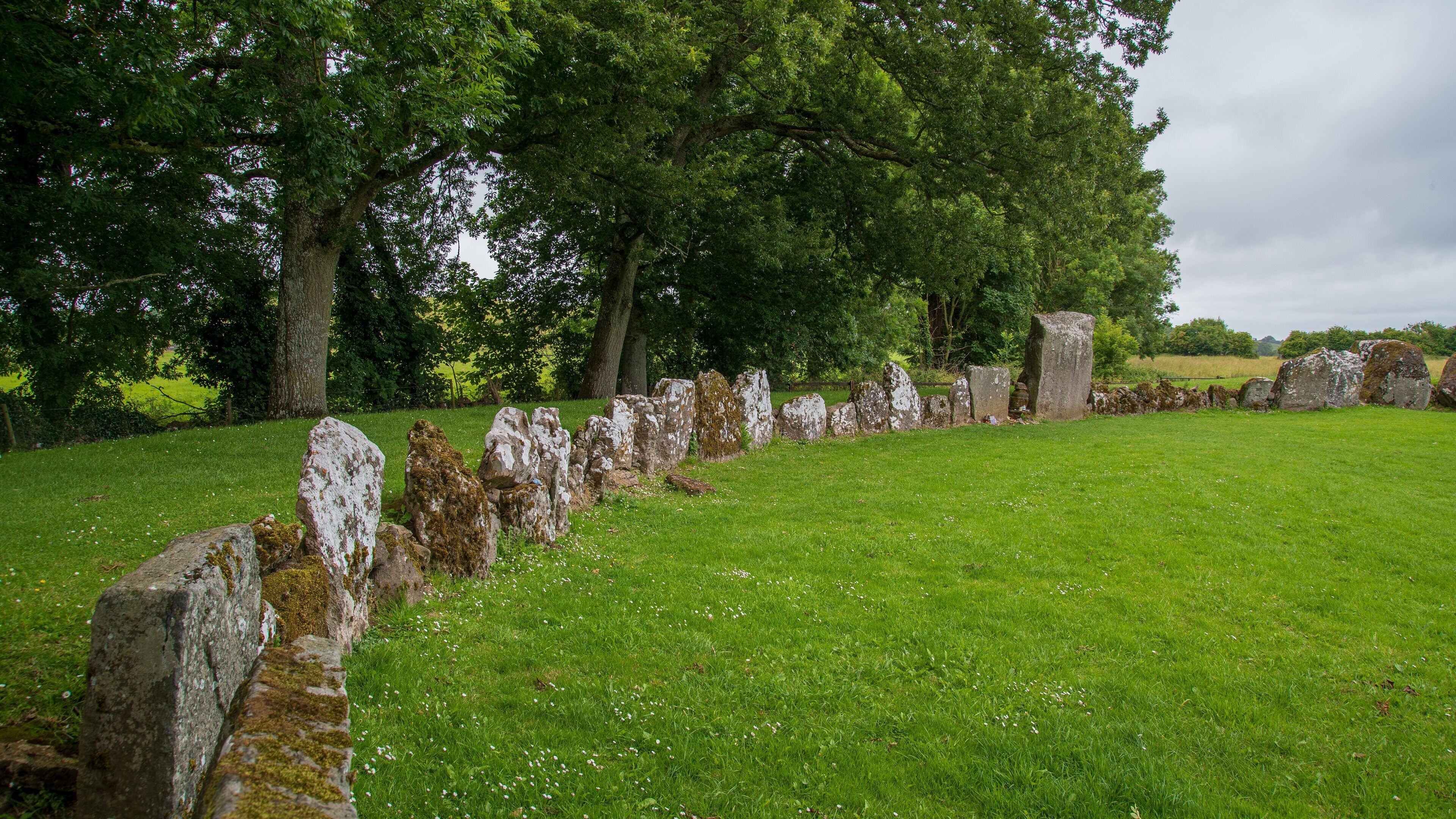 Grange Stone Circle which includes a park