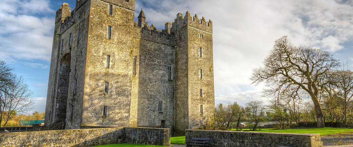 Bunratty castle in Co. Clare, Ireland
