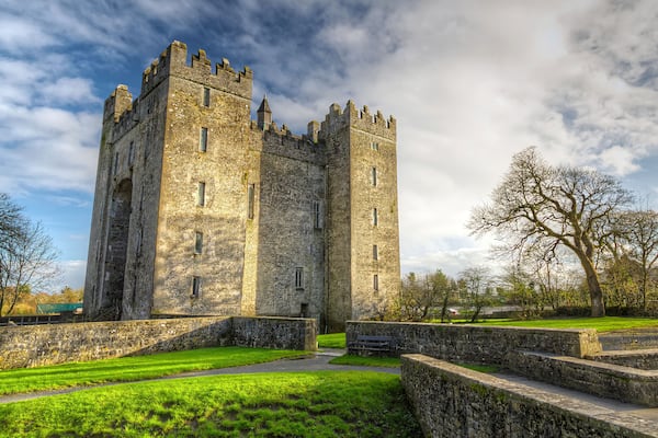 Bunratty castle in Co. Clare, Ireland