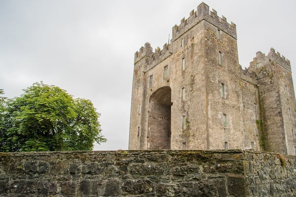 Bunratty Castle and Folk Park showing chateau or palace and heritage architecture