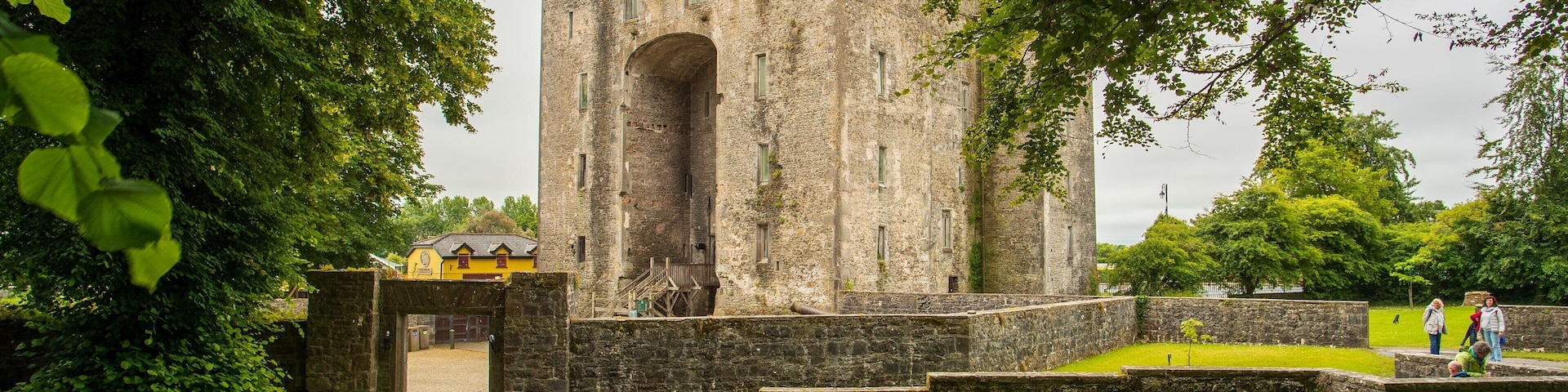 Bunratty Castle and Folk Park featuring a castle and heritage architecture