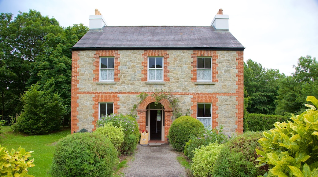 Bunratty Castle and Folk Park mit einem Haus, Geschichtliches und historische Architektur