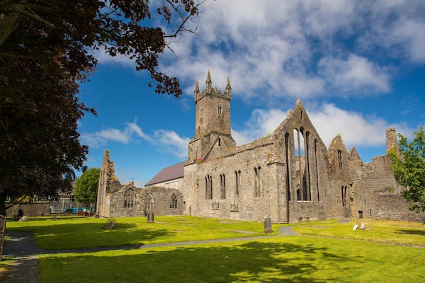 Ennis Friary featuring heritage architecture and a ruin