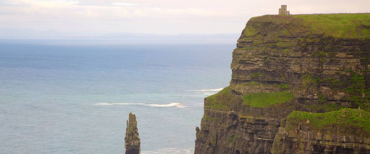 Cliffs of Moher showing rugged coastline, tranquil scenes and general coastal views