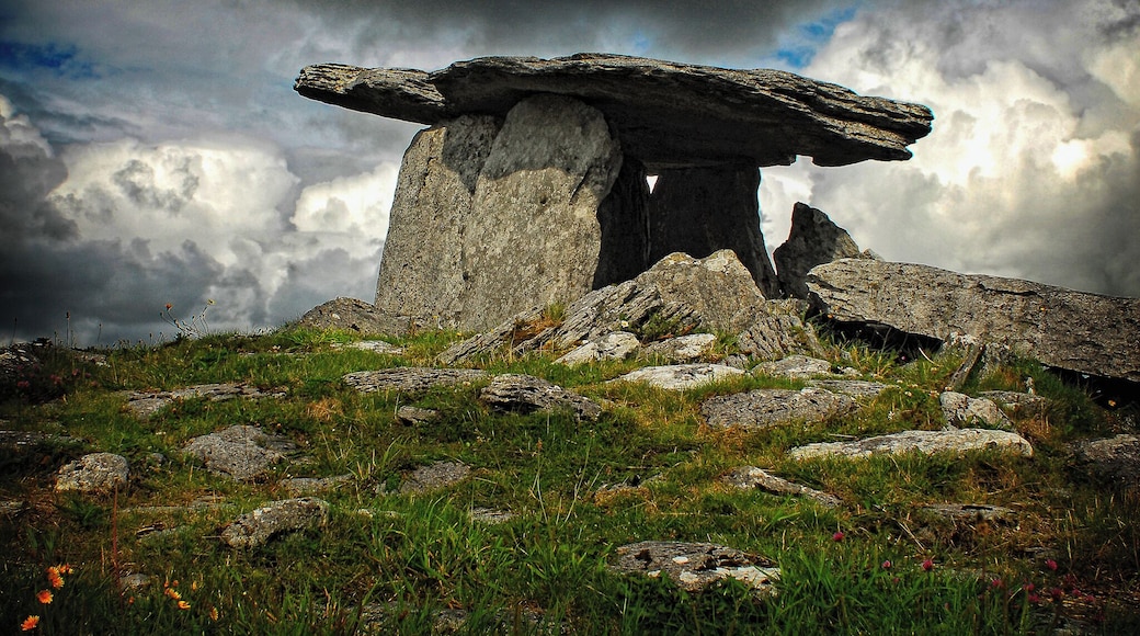 Neolithic Tomb dating back over 3,000 years b.c. located in the Burren, Co Clare