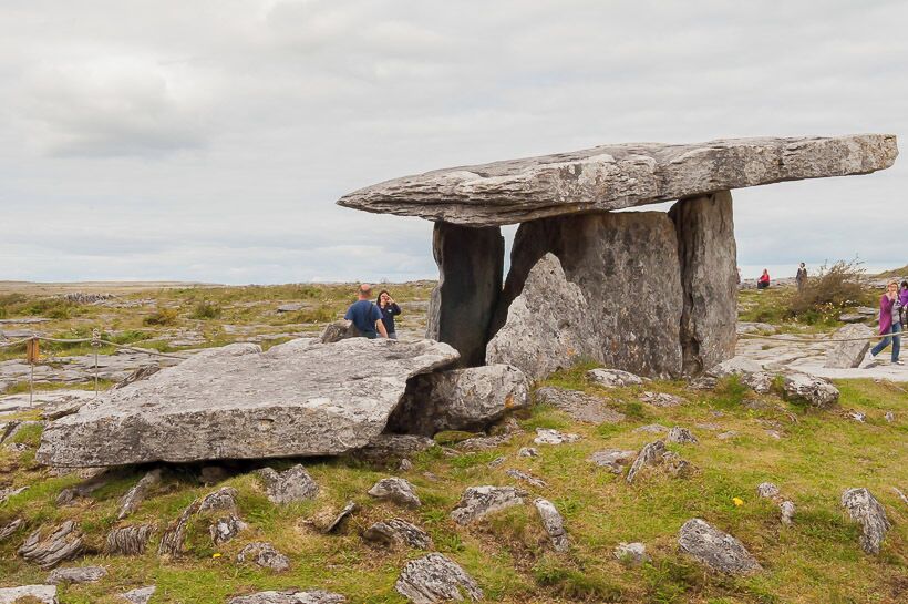 Poulnabrone Dolmen. #landscape #travel #places