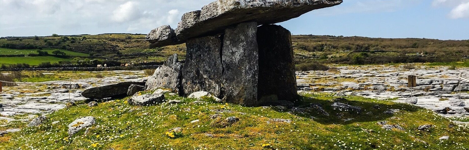 Poulnabrone Dolmen in the Burren #green