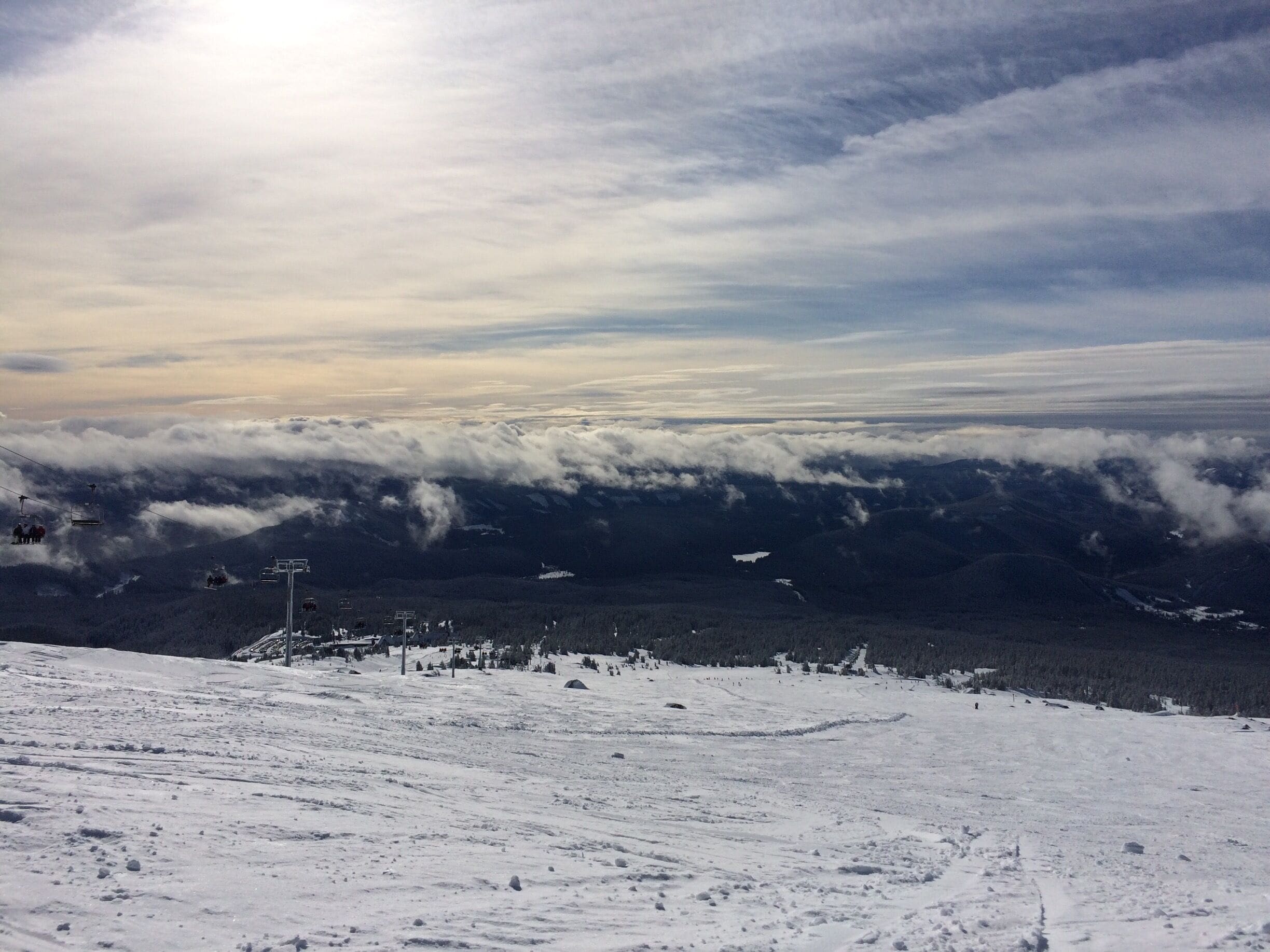 A gorgeous place to board with less crowds on the lifts compared to Meadows 