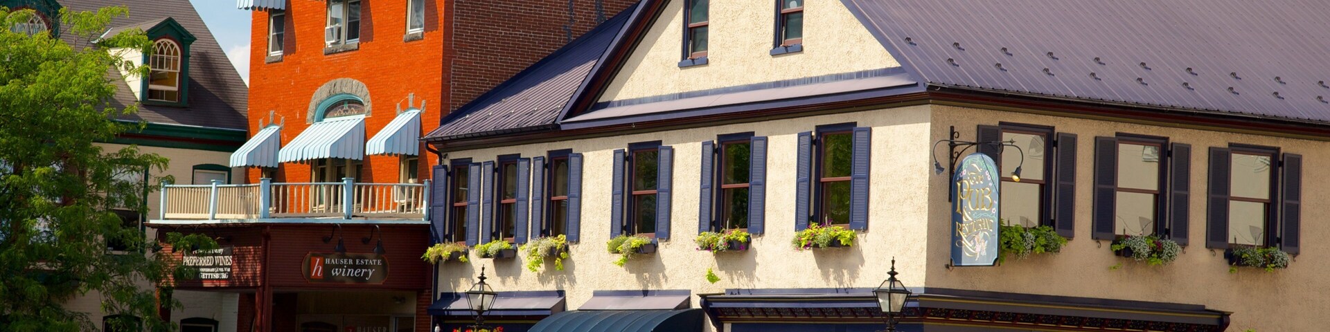 Gettysburg National Military Park featuring heritage elements and heritage architecture