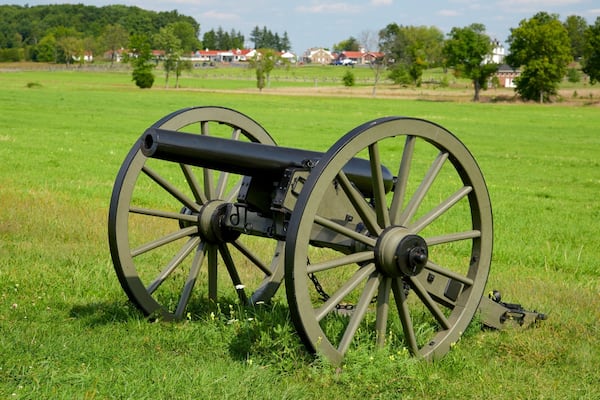 Gettysburg National Military Park featuring a garden and heritage elements