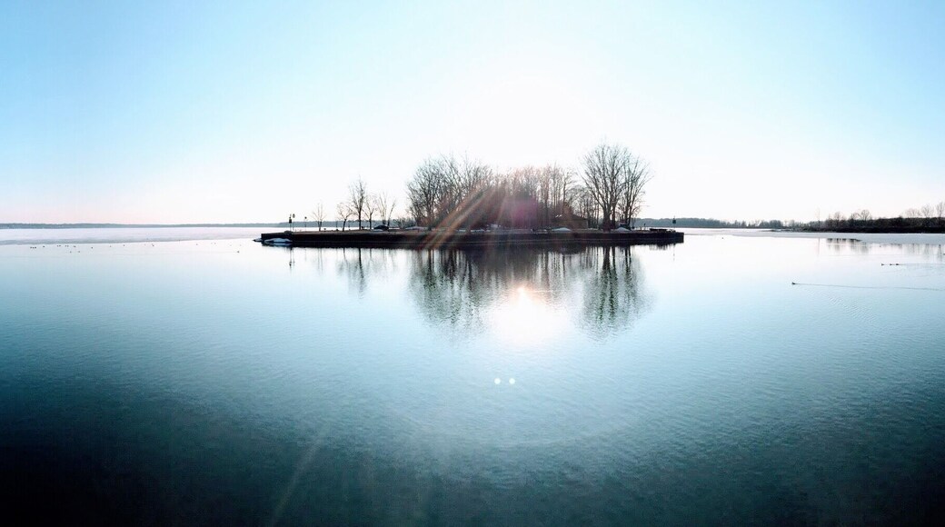 Winter day on Lake Erie