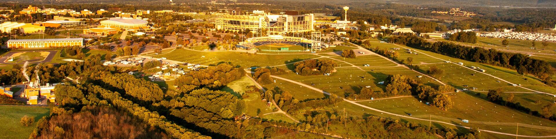 Aerial View of Beaver Stadium