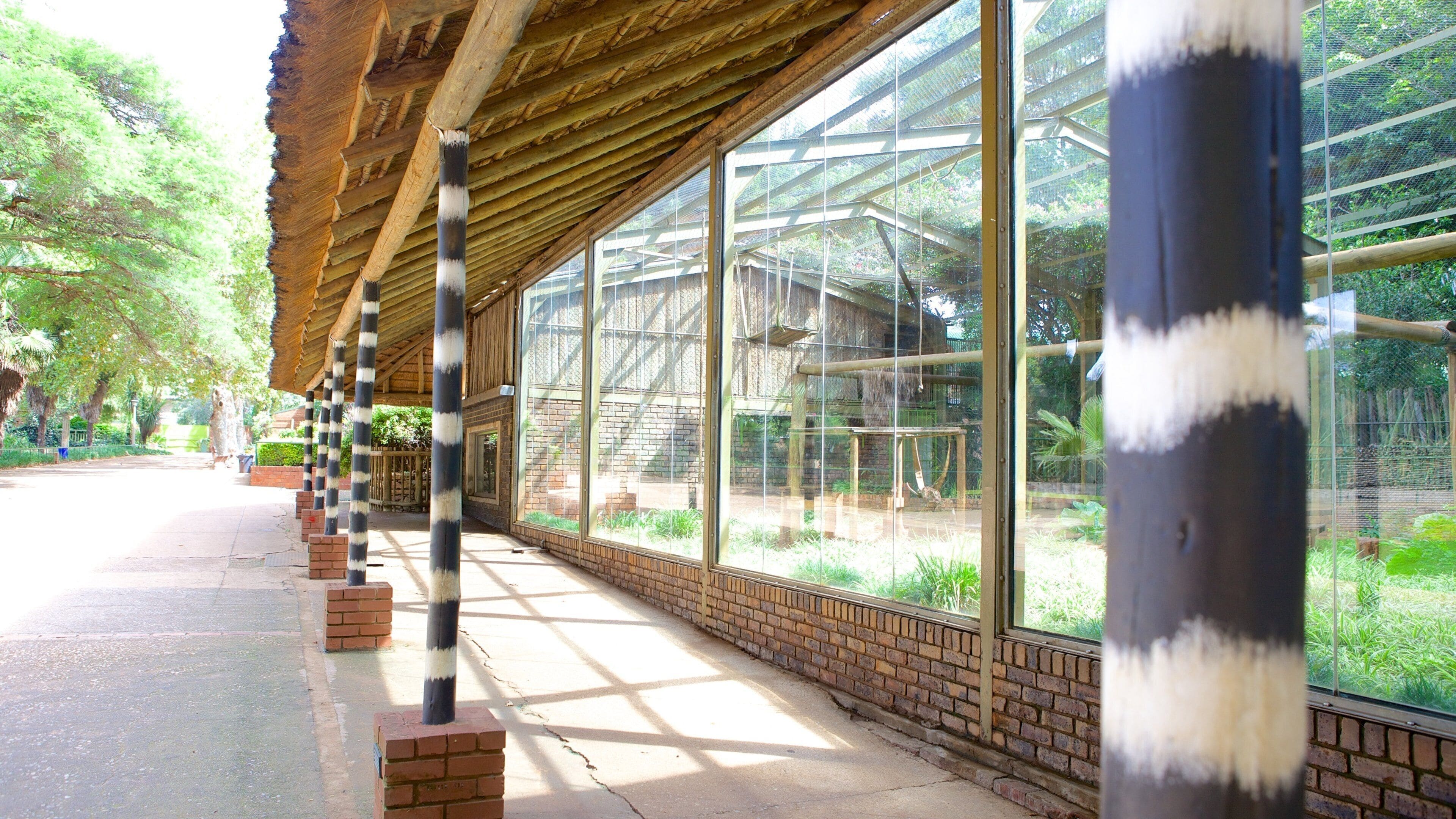 National Zoological Gardens of South Africa ofreciendo jardín