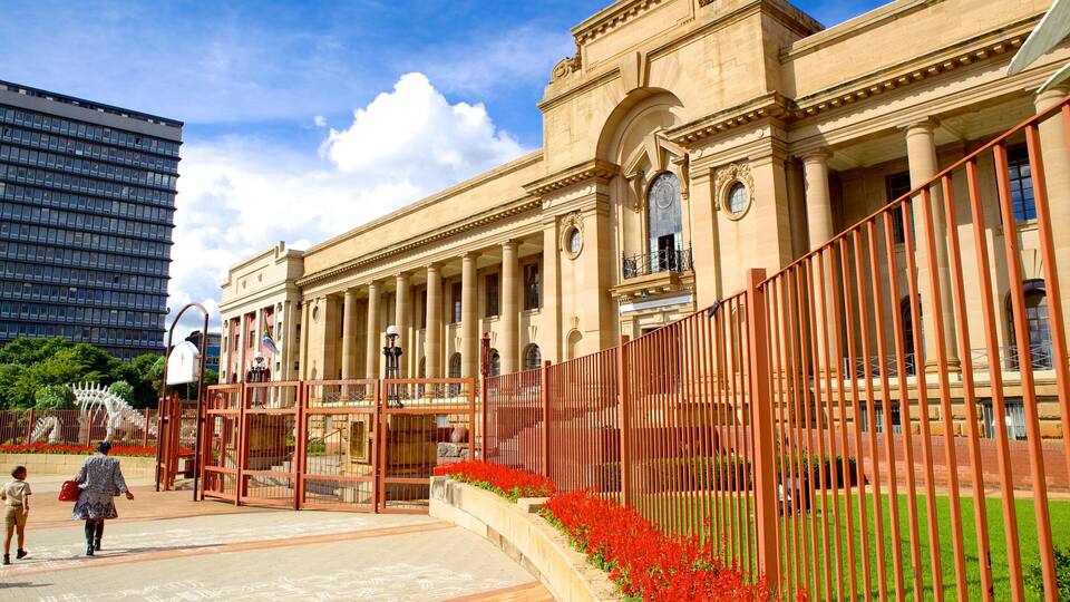 National Cultural History Museum showing street scenes, a city and a square or plaza