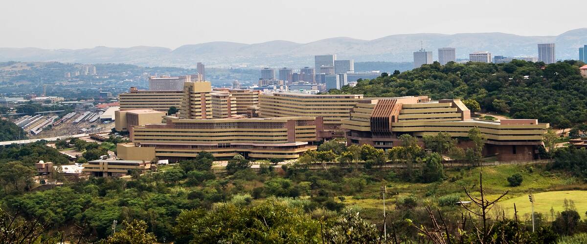 University of South Africa, Unisa Muckleneuk Campus.