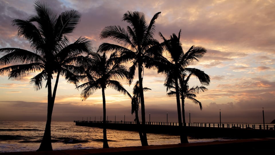 North Beach showing a beach, landscape views and tropical scenes