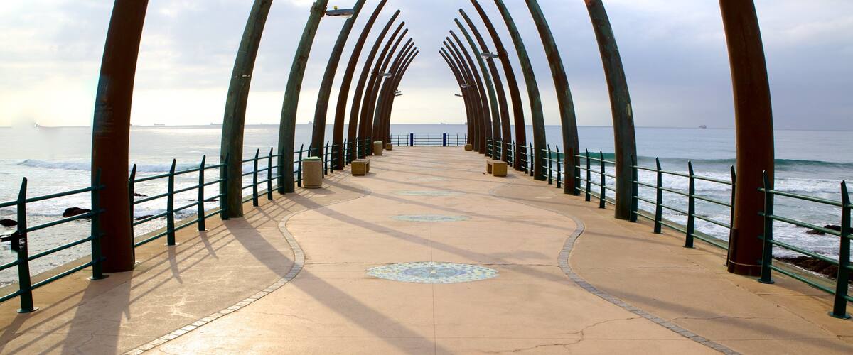 Umhlanga Rocks Beach featuring general coastal views and views