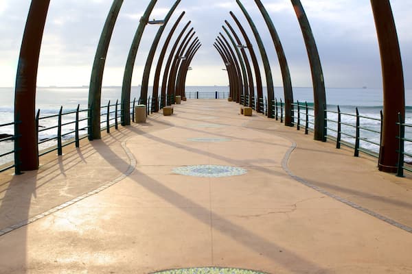 Umhlanga Rocks Beach featuring general coastal views and views