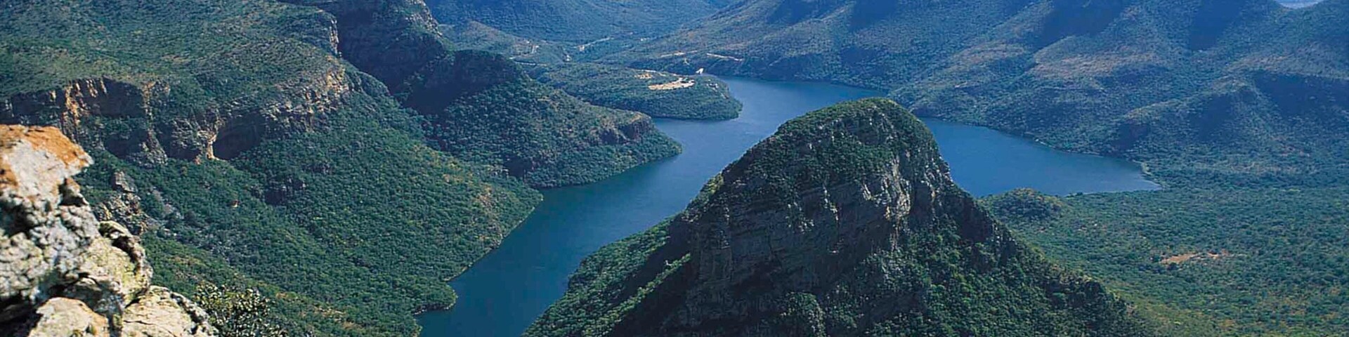 Mpumalanga - Limpopo which includes a gorge or canyon and landscape views