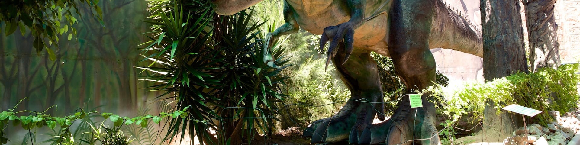 Bayworld showing outdoor art and art